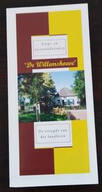 Foldertje - Zorg- en recreatieboerderij "De Willemshoeve", Ophalen, Zo goed als nieuw, Overige typen