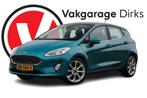 Ford Fiesta 100 PK EcoBoost Titanium ✅ Pano ✅ Camera ✅, Voorwielaandrijving, Gebruikt, Euro 6, Blauw