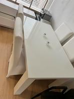 Witte Kast & Tafel met Stoelen, Huis en Inrichting, Ophalen, Overige materialen, Gebruikt, 150 tot 200 cm