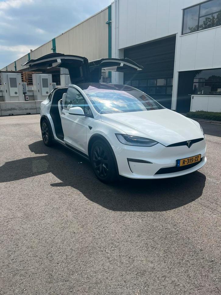Tesla Model X 2023 plaid 1020pk, Auto's, Tesla, Particulier, Model X, Elektrisch, SUV of Terreinwagen, Automaat, Origineel Nederlands