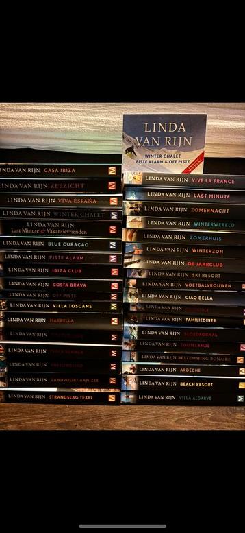 Te koop complete serie Linda van Rijn boeken beschikbaar voor biedingen
