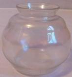 A.D. Copier - Glasfabriek Leerdam - Iriserend violen vaasje, Antiek en Kunst, Antiek | Glas en Kristal, Ophalen of Verzenden