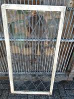 Glas in lood raam te koop, Ophalen, Gevelraam of Ruit, Gebruikt, Minder dan 80 cm