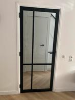 Zwart matte Stompe deur, merk Sweedex, Doe-het-zelf en Verbouw, Ophalen, 80 tot 100 cm, Binnendeur, Minder dan 200 cm