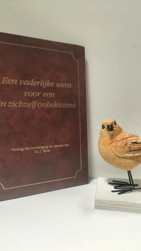 Roos, Ds. J.; Een vaderlijke wens, Boeken, Godsdienst en Theologie, Gelezen, Christendom | Protestants, Ophalen of Verzenden