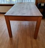 Massief Grenen Houten Eetkamertafel met Lade, Ophalen, Gebruikt, 150 tot 200 cm, Landelijk