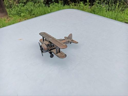 puntenslijper, brocante, dubbeldekker propeller vliegtuig, Antiek en Kunst, Antiek | Gereedschap en Instrumenten, Ophalen of Verzenden