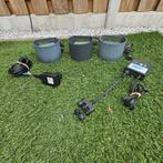 3x garden lights Goura antraciet + schemersensor & adapter, Tuin en Terras, Buitenverlichting, Ophalen, Gebruikt, Minder dan 50 watt