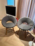 2x fauteuil, Ophalen, Gebruikt, Twee, Grijs