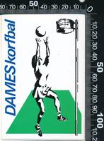 Sticker: Dames Korfbal, Ophalen of Verzenden, Zo goed als nieuw, Sport