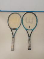 2x Wilson Tennisrackets Wilson dual taper beam hammer 5.0., Verzenden, Gebruikt, Racket, Wilson