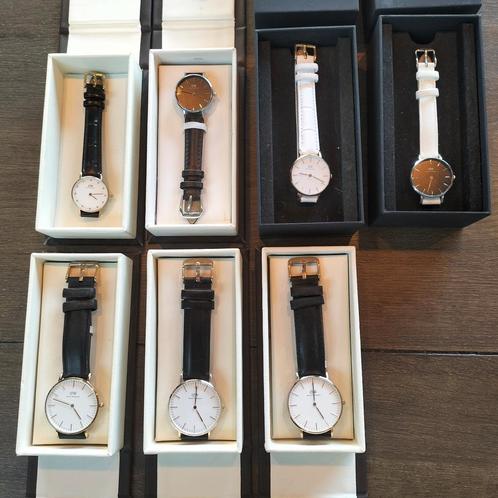 7 Daniël Wellington horloges 3 universeel 4dames 1 koop., Sieraden, Tassen en Uiterlijk, Horloges | Heren, Zo goed als nieuw, Overige merken