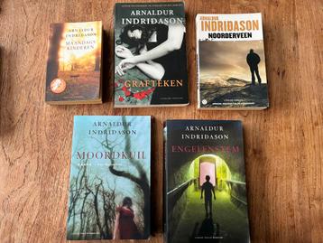 Arnaldur Indridason - 5 Thrillers Erlendur Serie beschikbaar voor biedingen