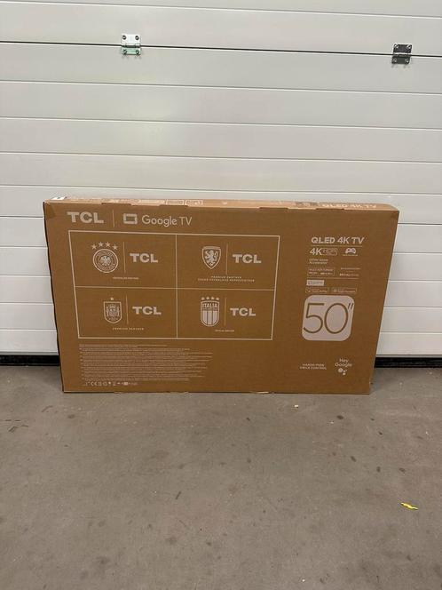 TCL 50” QLED 50C61B (2024) 4K Smart TV, Audio, Tv en Foto, Televisies, Nieuw, QLED, 100 cm of meer, 4k (UHD), Overige merken, 50 Hz