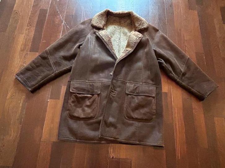 Mooie originele LAMMY COAT maat 52, Ophalen of Verzenden, Gedragen, Maat 52/54 (L), Bruin