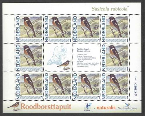 Postzegels Vogels in Nederland: Roodborsttapuit, Postzegels en Munten, Postzegels | Nederland, Postfris, Na 1940, Ophalen of Verzenden