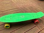 Nijdam Penny board Skateboard | groen, roze, geel | 56cm, Gebruikt, Ophalen of Verzenden