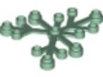 Lego Bladeren 5x Bladeren Groot Sand Green 2417 (NIEUW), Ophalen of Verzenden, Nieuw, Losse stenen, Lego