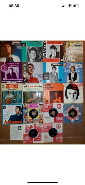 19 singels van Adamo, Cd's en Dvd's, Vinyl Singles, Ophalen of Verzenden, Zo goed als nieuw, Nederlandstalig