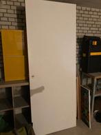 linksdraaiende stompe deur, Doe-het-zelf en Verbouw, Ophalen, Gebruikt, Minder dan 80 cm, Binnendeur