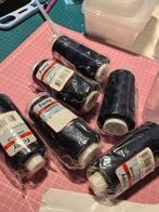 6 rollen donkerblauw lockgaren, Hobby en Vrije tijd, Naaien en Fournituren, Ophalen of Verzenden, Nieuw, Garen of Naald(en)