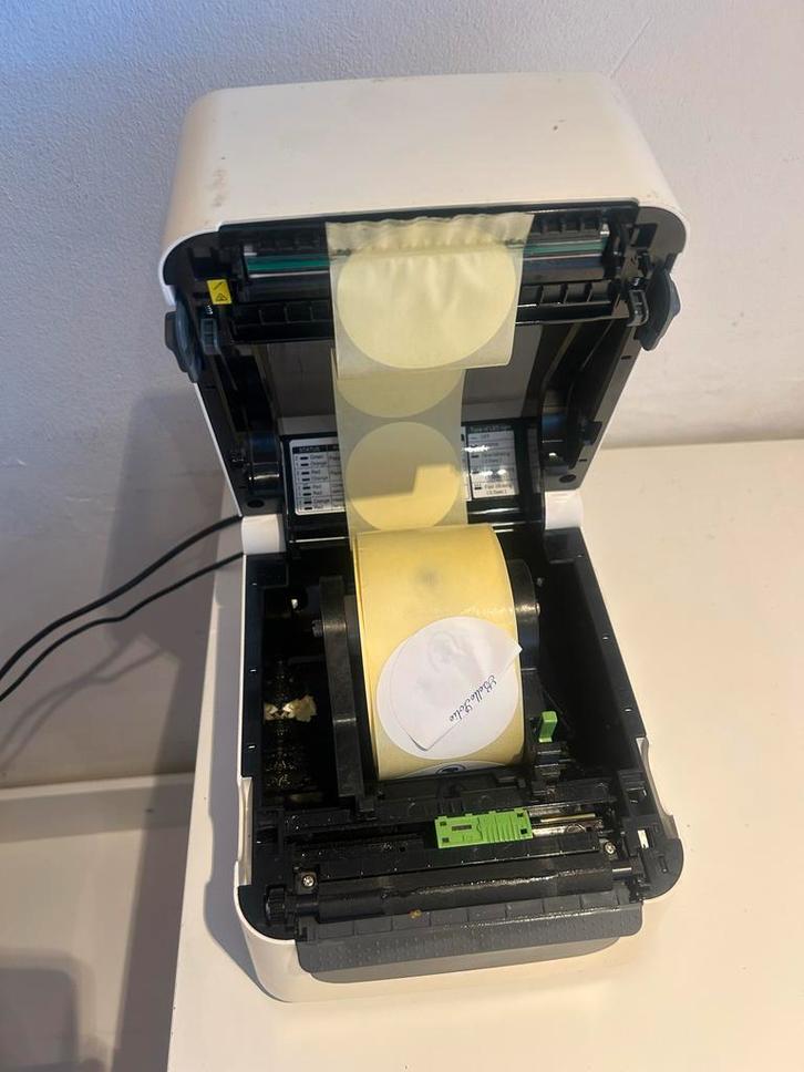 Toshiba B-FV4D Thermische Printer - Zo Goed Als Nieuw, Computers en Software, Labelprinters, Zo goed als nieuw, Etiket, Ophalen of Verzenden
