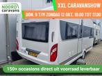 HOBBY EXCELLENT 460 UFE MOVER + VOORTENT + LUIFEL + FRANSBED, Caravans en Kamperen, Caravans, Hobby, -, Bedrijf, 6 tot 7 meter