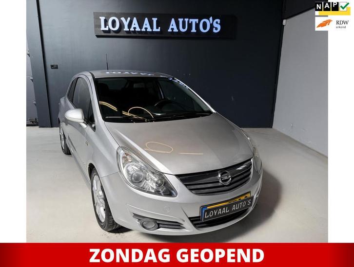 Opel Corsa 1.4-16V Sport | AUT | AIRCO | ELEK.RAMEN |NAP | A, Auto's, Opel, Bedrijf, Te koop, Corsa, ABS, Airbags, Airconditioning