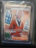 Pokemon Clavell 249/193 Paldea Evolved, Ophalen of Verzenden, Zo goed als nieuw, Losse kaart, Foil