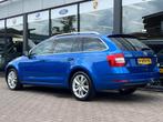 Skoda Octavia Combi 1.5TSi 150pk AUTOMAAT Business Edition |, 4 cilinders, 150 pk, Blauw, Leder en Stof