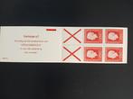 postzegelboekje PB9hF met telblok, Ophalen of Verzenden, Na 1940, Postfris