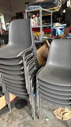 Stapel stoelen, Huis en Inrichting, Stoelen, Ophalen, Grijs, Kantine, Vijf, Zes of meer stoelen