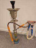 Waterpijp shisha uit India retro antiek, Ophalen of Verzenden, Zo goed als nieuw, (Water)pijp