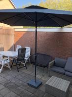 Een mooi parasol diameter 300 cm met graniet voet, Ophalen of Verzenden, Zo goed als nieuw