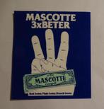 Lucifers Etiketje   middel   MASCOTTE 3 x BETER, Verzamelen, Rookartikelen, Aanstekers en Luciferdoosjes, Verzenden, Gebruikt