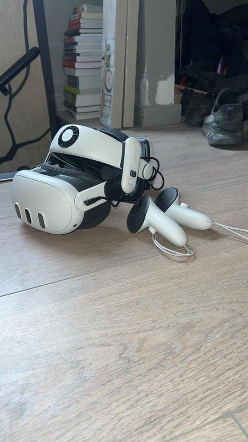Meta Quest 3 512GB + BoboVR strap & extra batterij, Spelcomputers en Games, Virtual Reality, Nieuw, Overige platformen, VR-bril