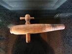 Grote antieke bier-/ wijn-/ of regenton tap, Antiek en Kunst, Curiosa en Brocante, Ophalen of Verzenden