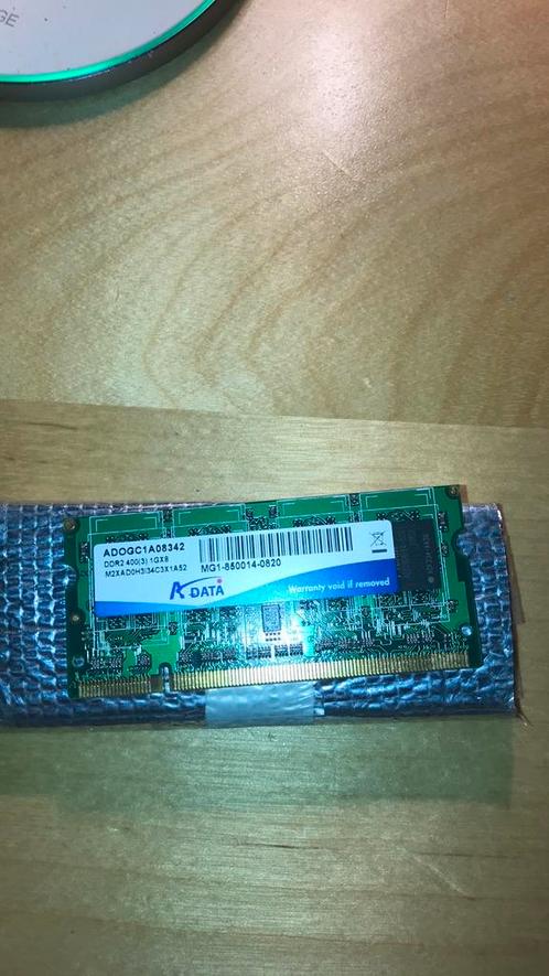 A data Adata DDR2 1GB Ram geheugen mini pc laptop Sodimm, Computers en Software, RAM geheugen, Zo goed als nieuw, Laptop, 1 GB of minder