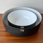 Set emaille schalen Arabia Finel door Kaj Franck jaren 70, Schaal, Rond, Ophalen of Verzenden, Arabia