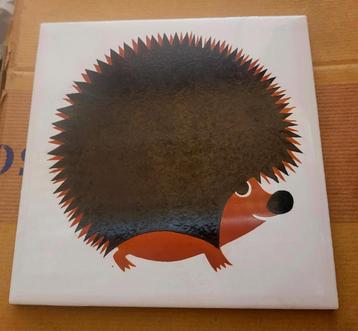 Kenneth Townsend Menagerie serie Egel wandtegel jaren 60/70 beschikbaar voor biedingen