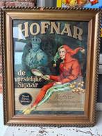 antiek schilderij hofnar sigaren reclame oude reclame, Ophalen of Verzenden, Gebruikt, Reclamebord