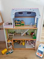 Poppenhuis met playmobil, Ophalen, Gebruikt