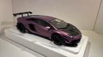 Lamborghini Aventador LB-WORKS viola se30 autoart 1.18, Hobby en Vrije tijd, Modelauto's | 1:18, Ophalen of Verzenden, Autoart