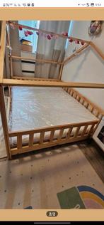 Bed en matras in goede staat, Gebruikt, Ophalen of Verzenden, 100 cm of meer, Matras