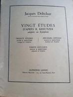 Vingt études au xylophone, Ophalen of Verzenden
