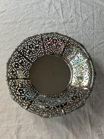 Vintage sierlijke RVS fruitschaal Alfra Alessi design Italië beschikbaar voor biedingen