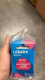 Lebara prepaid simkaarten, Ophalen of Verzenden, Zo goed als nieuw
