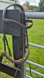 Bijna nieuw full dressuur Dy'on hoofdstel mat bruin, Dieren en Toebehoren, Paarden en Pony's | Hoofdstellen en Tuigage, Ophalen of Verzenden