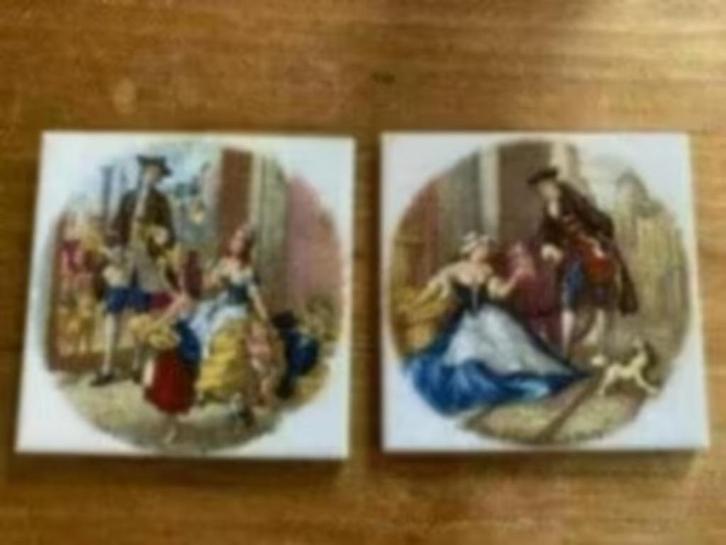 Mosa Holland tegeltjes : Cries of London, Antiek en Kunst, Antiek | Wandborden en Tegels, Ophalen of Verzenden