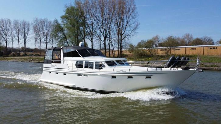 Zijlmans Eagle 1500 Cabrio, Watersport en Boten, Motorboten en Motorjachten, Zo goed als nieuw, Staal, 12 meter of meer, Diesel